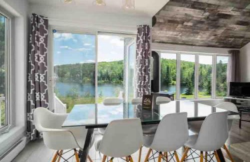 Entrelacs Chalet De Esquí | Chalet Bouleau, Spa, Lac, foyer