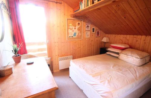 Vallandry Chalet De Esquí | Chalet Camomille - Confortable chalet dans un quartier calme avec une vue imprenable sur la vallée et le Mont Blanc MAE-0967