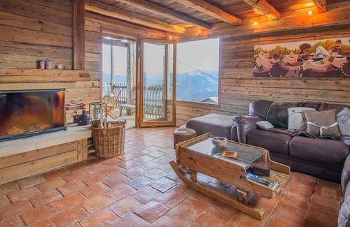 Bisanne 1500 Chalet De Esquí | Chalet 'Chalet D'alpage Les Pachons' con vistas a la montaña, terraza privada y Wi-Fi