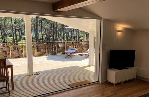 Le Porge Chalet De Esquí | Chalet Colibri - Village Naturiste de La Jenny