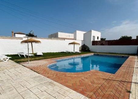 Conil de la Frontera Chalet De Esquí | Chalet con piscina privada grupos