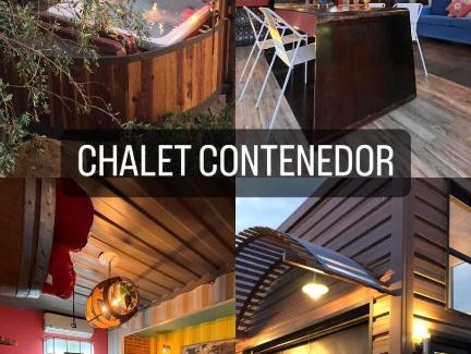 San Antonio de las Minas Casa | Chalet Contenedor by Las Minas Doors & Bed