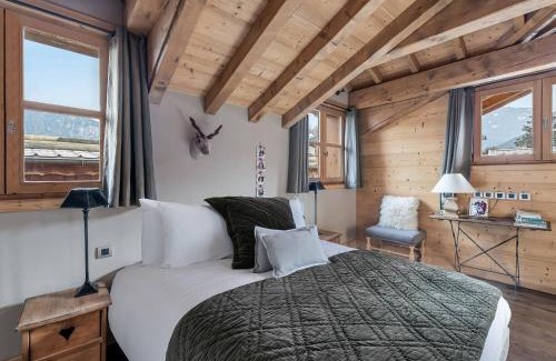 Le Praz Chalet De Esquí | Chalet cosy au centre de Courchevel Le Praz avec sauna, terrasse et parking - FR-1-568-15