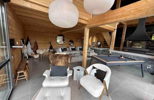 Allos Chalet De Esquí | Chalet d'architecte avec vue panoramique