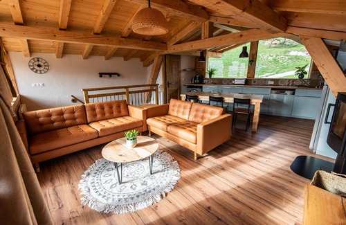 La Plagne-Tarentaise Chalet De Esquí | Chalet de Standing facing the mountains