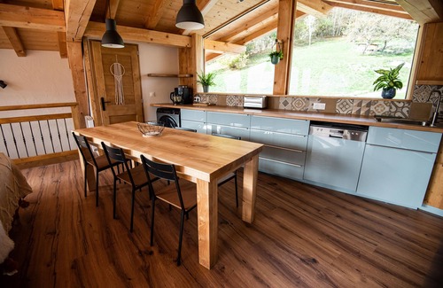 La Plagne-Tarentaise Chalet De Esquí | Chalet de Standing facing the mountains