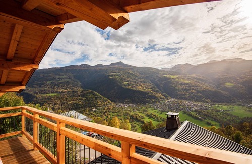 La Plagne-Tarentaise Chalet De Esquí | Chalet de Standing facing the mountains
