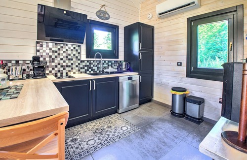 Coursac Chalet De Esquí | Chalet De Léonie Y Julie – Escapada Natural con Piscina Privada, Spa y Confort
