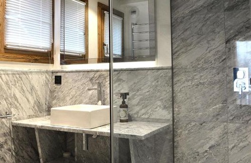 Megeve Chalet De Esquí | Chalet de luxe au centre du village de Megève - 5 chambres - Jacuzzi