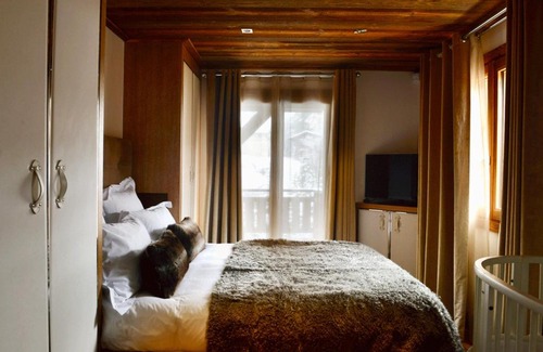 Megeve Chalet De Esquí | Chalet de luxe au centre du village de Megève - 5 chambres - Jacuzzi