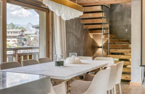 Megeve Chalet De Esquí | Chalet de luxe proche du village de Megève