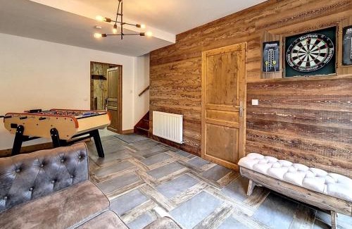 Le Bettaix Chalet De Esquí | Chalet de standing spacieux avec terrasse et babyfoot - FR-1-344-1186