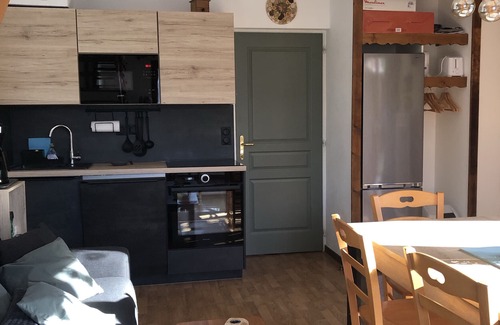 La Joue du Loup Chalet De Esquí | Chalet "Demi En Duplex" with Mountain View and Shared Pool