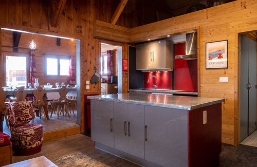 Plagne Villages Chalet De Esquí | Chalet des dolines ski in ski out at 2100 m