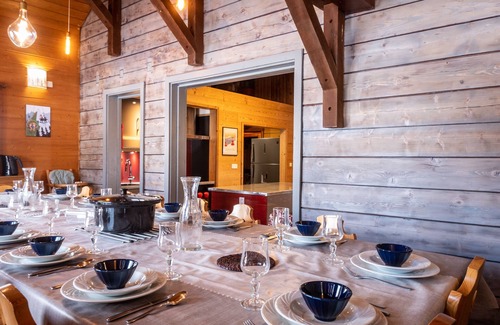 Plagne Villages Chalet De Esquí | Chalet des dolines ski in ski out at 2100 m