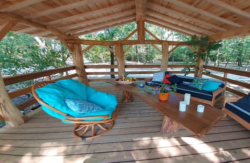Queyrac Casa | Chalet "Domaine Erras Le Colibri" with Shared Pool