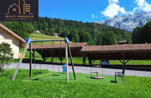 Mont-Saxonnex Apartamento | CHALET duplex Mont-Saxonnex "LE JARBAY "