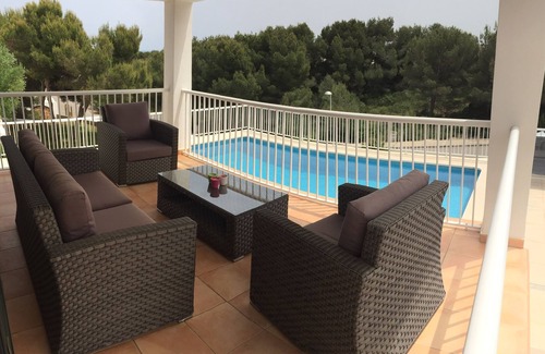 Port d'Addaia Chalet De Esquí | CASA CON PISCINA PRIVADA