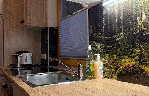 Steyrling Casa | Chalet Falkenstein - Ferienhaus, Dusche, WC, Ruhig