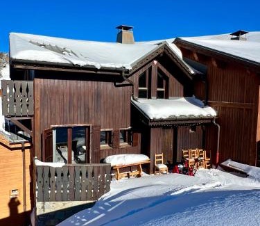 Plagne Soleil Chalet De Esquí | Chalet familial idéal 2 familles nombreuses Ski aux pied 12 pers Plagne Soleil