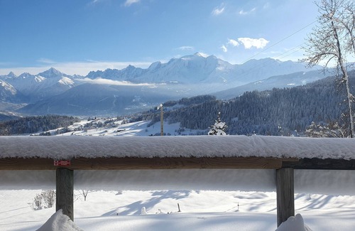 Cordon Chalet De Esquí | Chalet Familial Face au Mont Blanc
