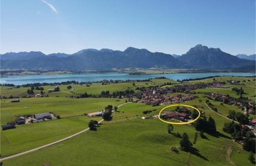 Rieden am Forggensee Apartamento | Chalet - Ferienwohnungen - Biohof Stöger - Panoramasüdbalkon - grandiose Aussicht auf See, Berge und Schloss Neuschwanstein
