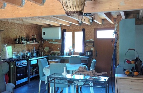 Saint-Andre-de-Valborgne Chalet De Esquí | Chalet en las Cevenas con piscina privada, vistas a la montaña y naturaleza infinita