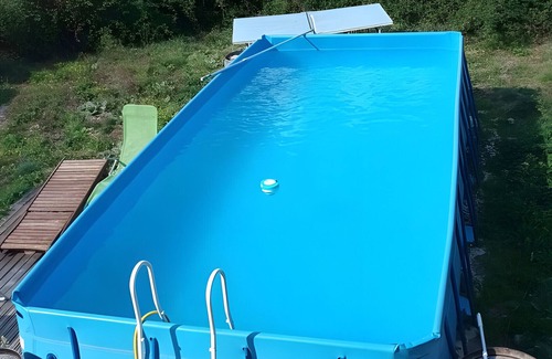 Saint-Andre-de-Valborgne Chalet De Esquí | Chalet en las Cevenas con piscina privada, vistas a la montaña y naturaleza infinita