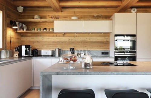 Saint-Gervais-les-Bains Chalet De Esquí | Chalet 12 pers Modern & Cozy - view of Mont-Blanc - jacuzzi & sauna