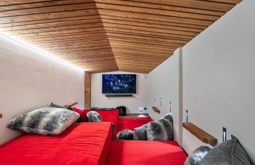 Saint-Martin-de-Belleville Chalet De Esquí | Chalet de prestige avec jacuzzi, sauna et cinéma - FR-1-570-42