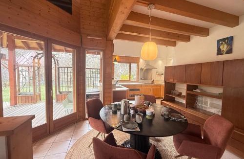 Saint-Michel-de-Maurienne Chalet De Esquí | Chalet 6 Pers-Prox Cols-Vue Vallée-Jardin-BBQ