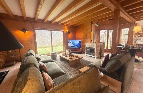 Saint-Michel-de-Maurienne Chalet De Esquí | Chalet 6 Pers-Prox Cols-Vue Vallée-Jardin-BBQ