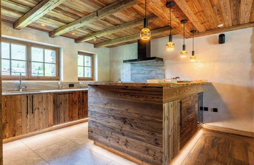 Champagny-en-Vanoise Chalet De Esquí | Chalet 'Gaston' con vistas a las montañas, Wi-Fi y aire acondicionado