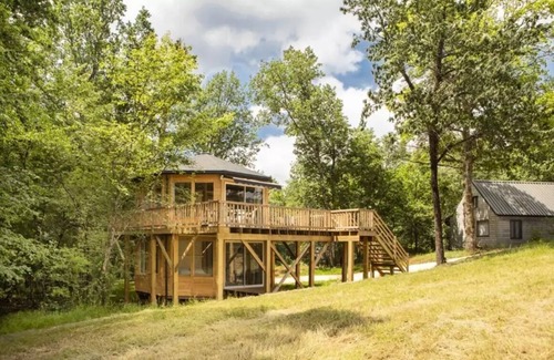 Biron Chalet De Esquí | Chalet Grand Chêne with SPA for 4 to 5 people - 4 people included in the price
