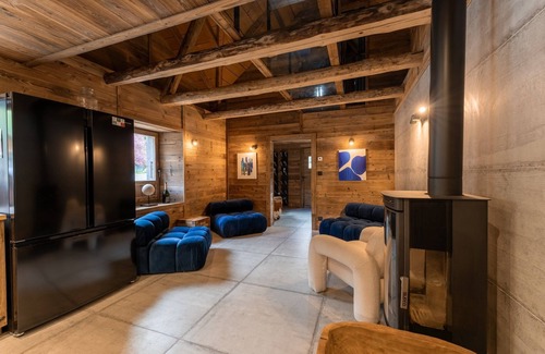 Abondance Chalet De Esquí | Chalet 'Grand Cru 14 Pers' con vistas a la montaña, terraza privada y Wi-Fi