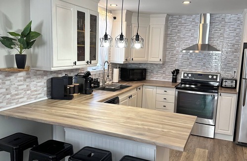 Saint-Calixte Chalet De Esquí | Chalet Havre de Paix Avec SPA a Chertsey