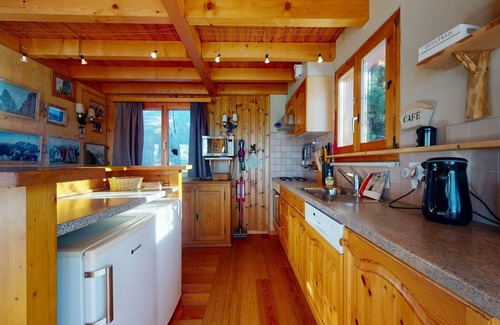 Nendaz Chalet De Esquí | Chalet en Veysonnaz cerca de Telesilla & Vistas