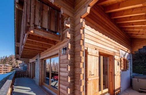 Nendaz Chalet De Esquí | Chalet in Veysonnaz with hot tub
