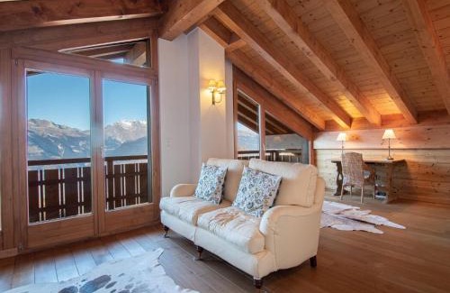 Nendaz Chalet De Esquí | Chalet in Veysonnaz with hot tub