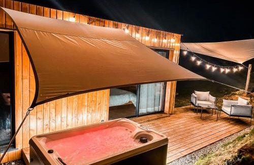 Lasseube Chalet De Esquí | Chalet insolite - SPA - Vue Pyrénées - Brasero