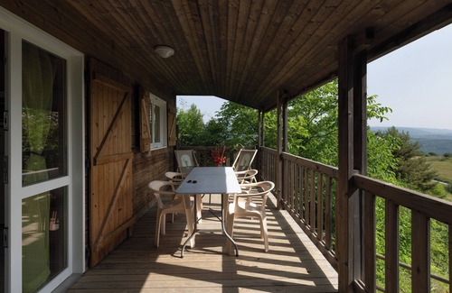 Gravieres Casa | Chalet 'Jordan - Mas Lachamp' con vistas a la montaña, piscina compartida y aire acondicionado