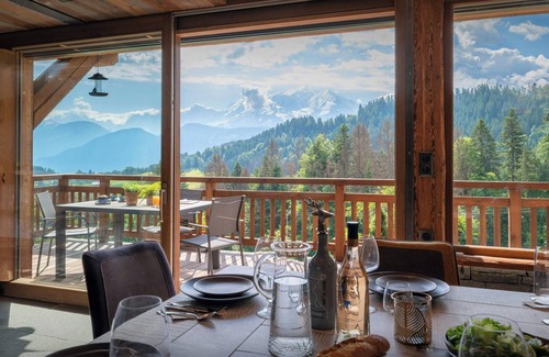 Cordon Chalet De Esquí | Chalet K1027 - mountain stay 14p spa and Mont Blanc views - OVO Network