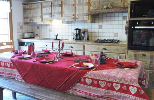 Bonneval-sur-Arc Chalet De Esquí | Chalet 'L'Angelina' con vistas a la montaña