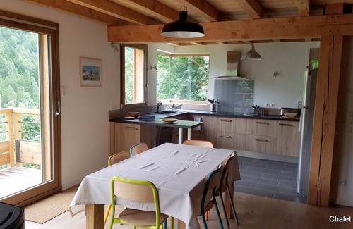 La Grave Chalet De Esquí | Chalet l'ecrin - 6 pers. with panoramic view of the Meije