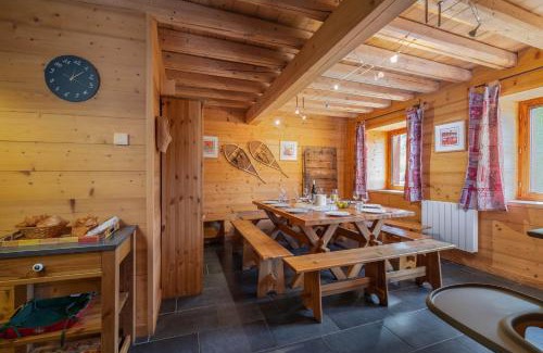 Le Villard Chalet De Esquí | Chalet L'Orcières, Spa Privé et Charme Montagnard