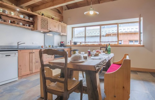 Montricher-Albanne Apartamento | Chalet 'L'ours' con vistas a la montaña