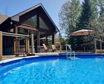 Saint-Faustin-Lac-Carre Chalet De Esquí | Chalet La Canopée -familial par excellence MontBlanc