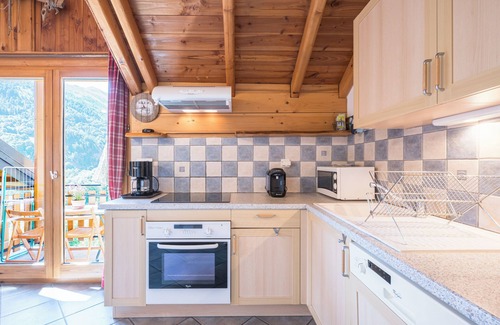 Valloire Chalet De Esquí | Chalet 'La Mouliniere 1' con vistas a la montaña, balcón y Wi-Fi