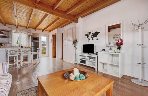 La Mancha Apartamento | Chalet las Viñas 2 con vistas a la montaña, Wi-Fi, jardín y terraza