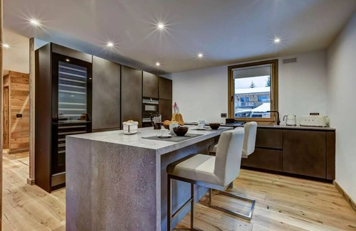 Chamonix-Mont-Blanc Chalet De Esquí | Chalet 'Le Freya' con vistas a la montaña, Wi-Fi y aire acondicionado